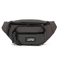 Сумка Чоловіча На пояс нейлон Lanpad 83043 grey. Купити чоловічі сумки гуртом і в роздріб Україні.