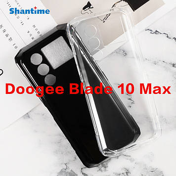 Чохол на Doogee Blade 10 Max бампер накладка TPU силіконовий протиударний оригінальний "W-SHEILD"