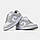 Жіночі Кросівки Nike Dunk Low White Grey / Найк Данк Лоу, фото 3