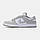 Жіночі Кросівки Nike Dunk Low White Grey / Найк Данк Лоу, фото 9