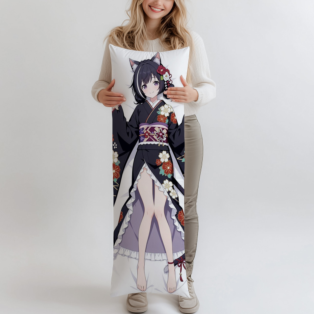 Дакімакура Кяру - Princess Connect 4, (подушка обіймашка) 120*40 см