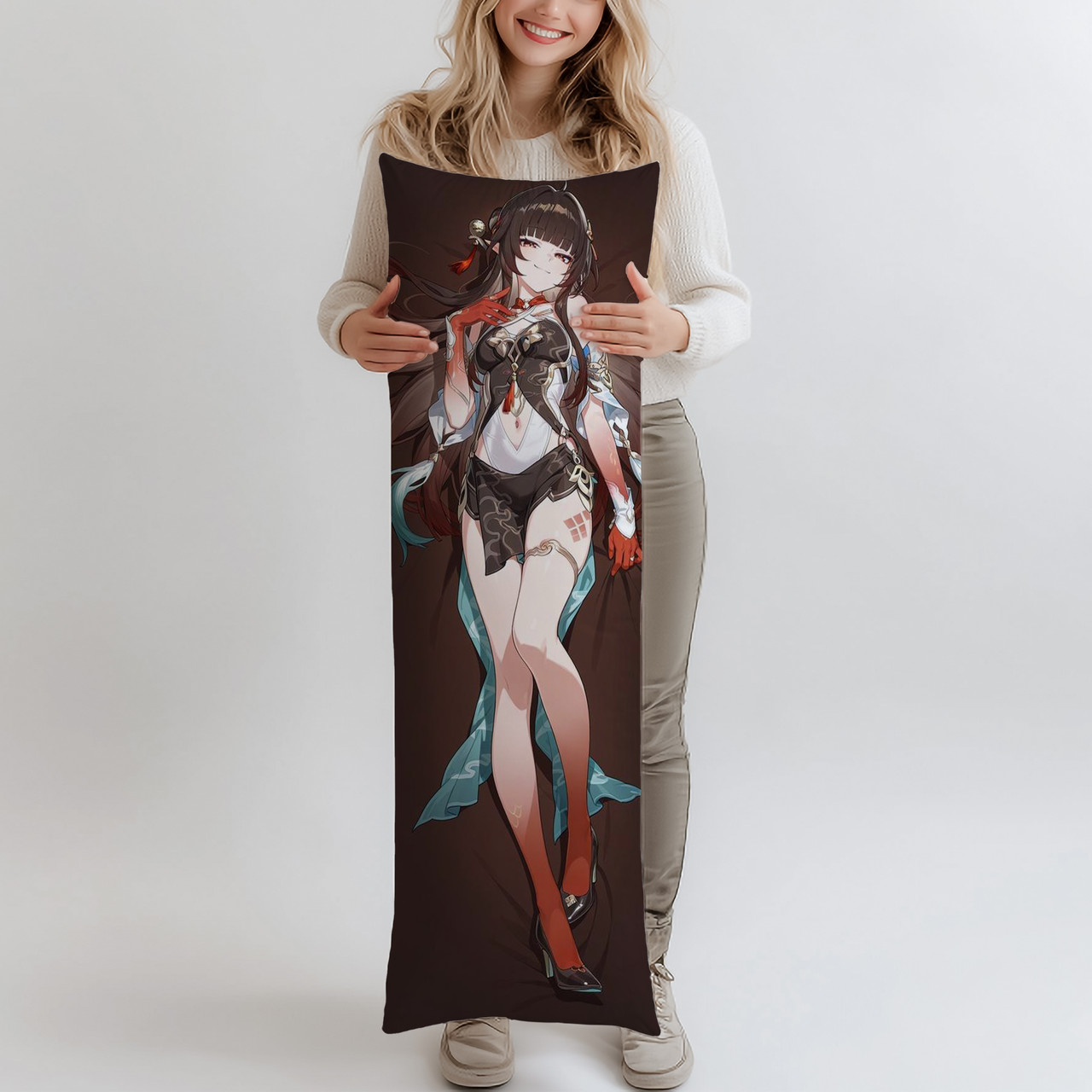 Дакімакура Лінша Honkai Star Rail 1, (подушка обіймашка) 120*40 см