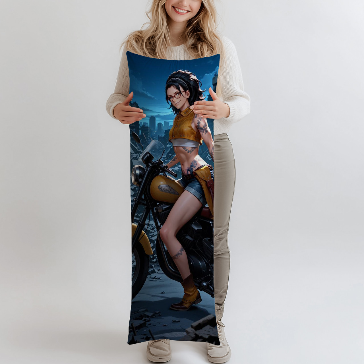 Дакімакура Ніко Devil May Cry 5 DMC V, (подушка обіймашка) 120*40 см, фото 1