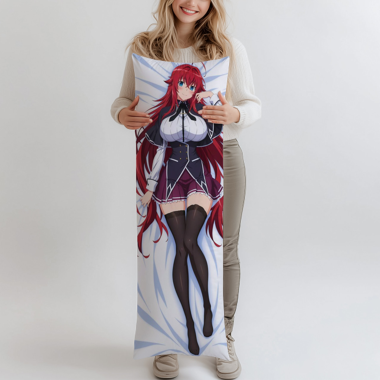 Дакімакура Ріас Греморі High School DxD 2, (подушка обіймашка) 120*40 см