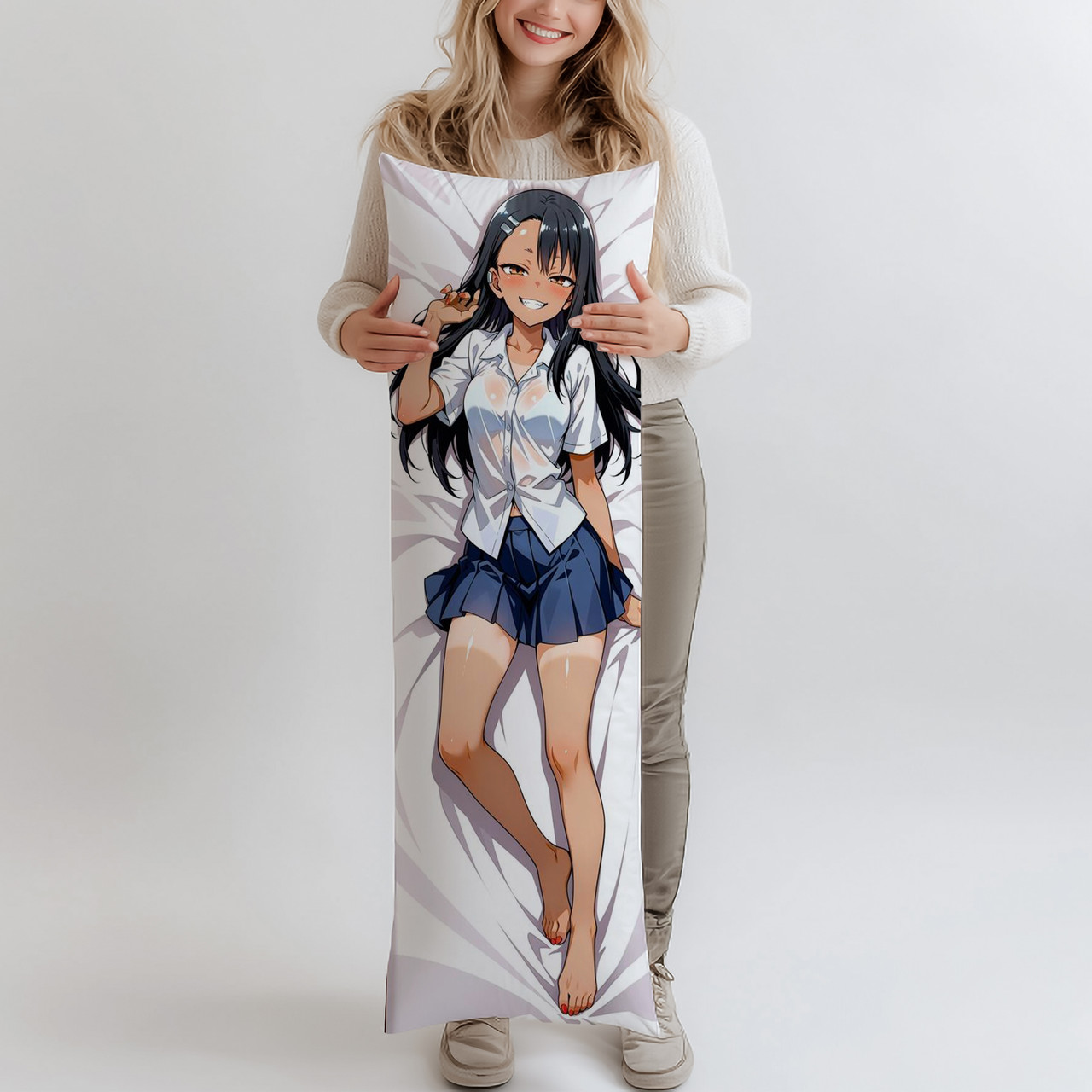 Дакімакура Хаясе Наґаторо - Don't Toy With Me, Miss Nagatoro, (подушка обіймашка) 120*40 см