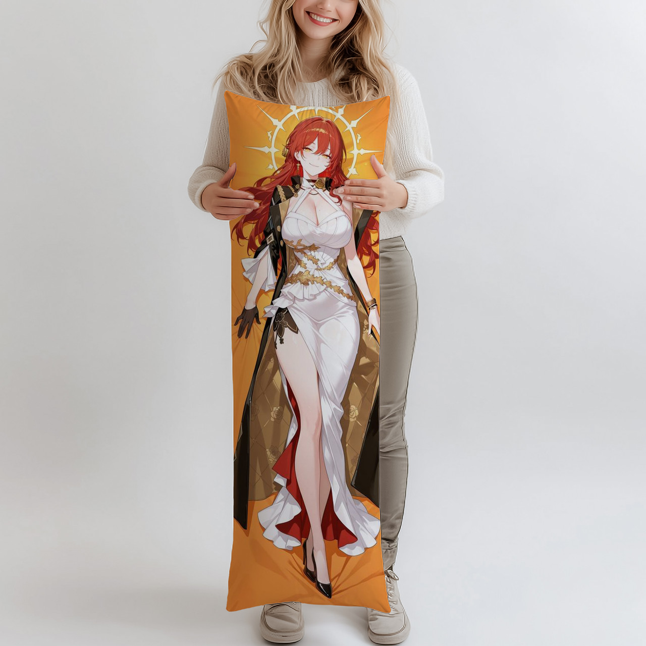 Дакімакура Хімеко Honkai Star Rail 1, (подушка обіймашка) 120*40 см