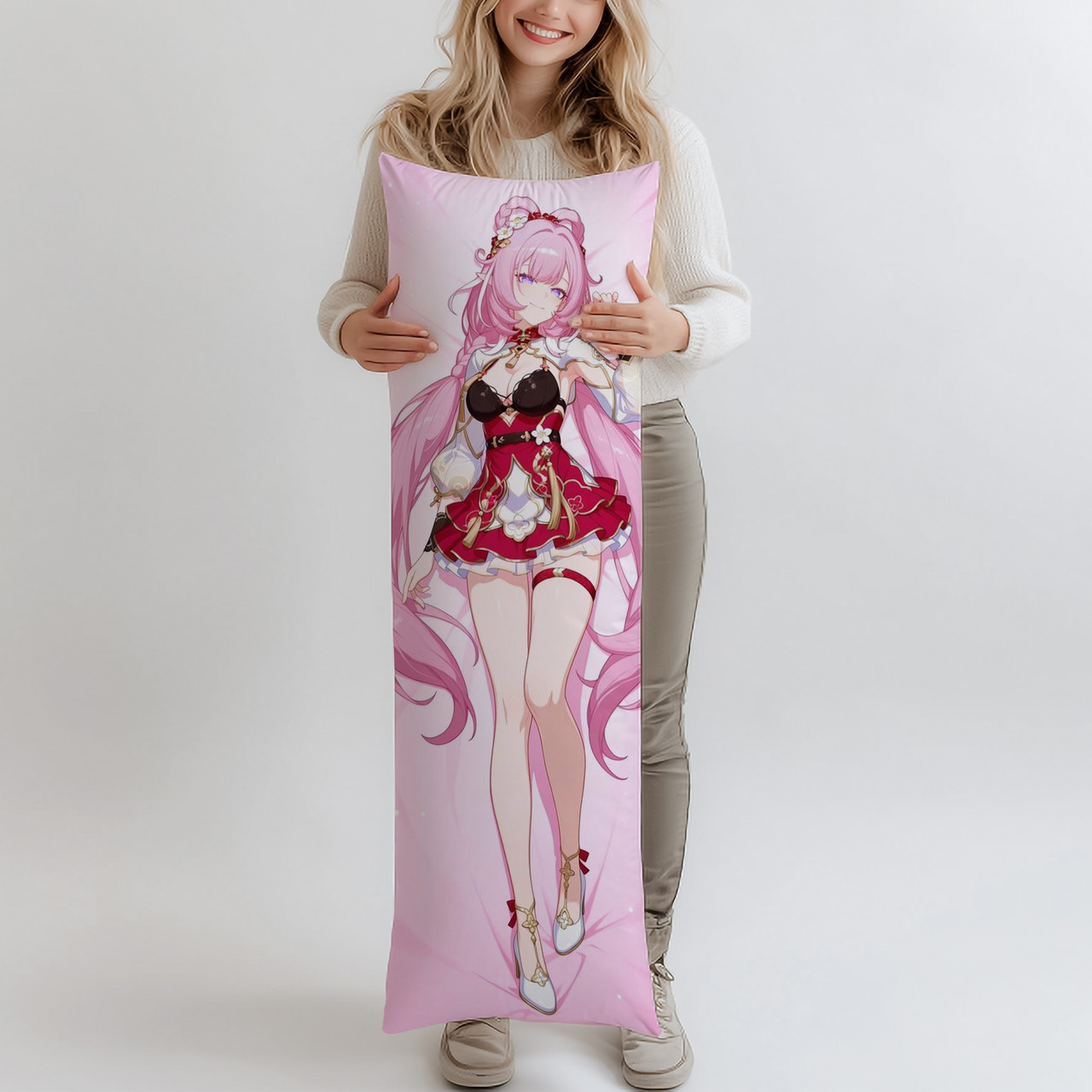 Дакімакура Елізія Honkai Impact 3rd 1, (подушка обіймашка) 120*40 см