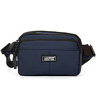 Сумка Чоловіча На пояс нейлон Lanpad A63749 blue. Купити чоловічі сумки гуртом і в роздріб Україні.