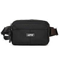 Сумка Чоловіча На пояс нейлон Lanpad A63749 black. Купити чоловічі сумки гуртом і в роздріб Україні.