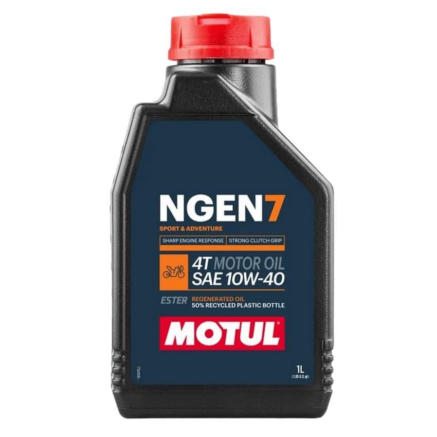 Масло в двигун для квадроциклів, мотоциклів, баггі MOTUL 10W40 NGEN 7 4T, фото 1