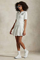 Urbanshop com ua Спідниця Polo Ralph Lauren Wimbledon Collection колір білий mini розкльошена 211970494