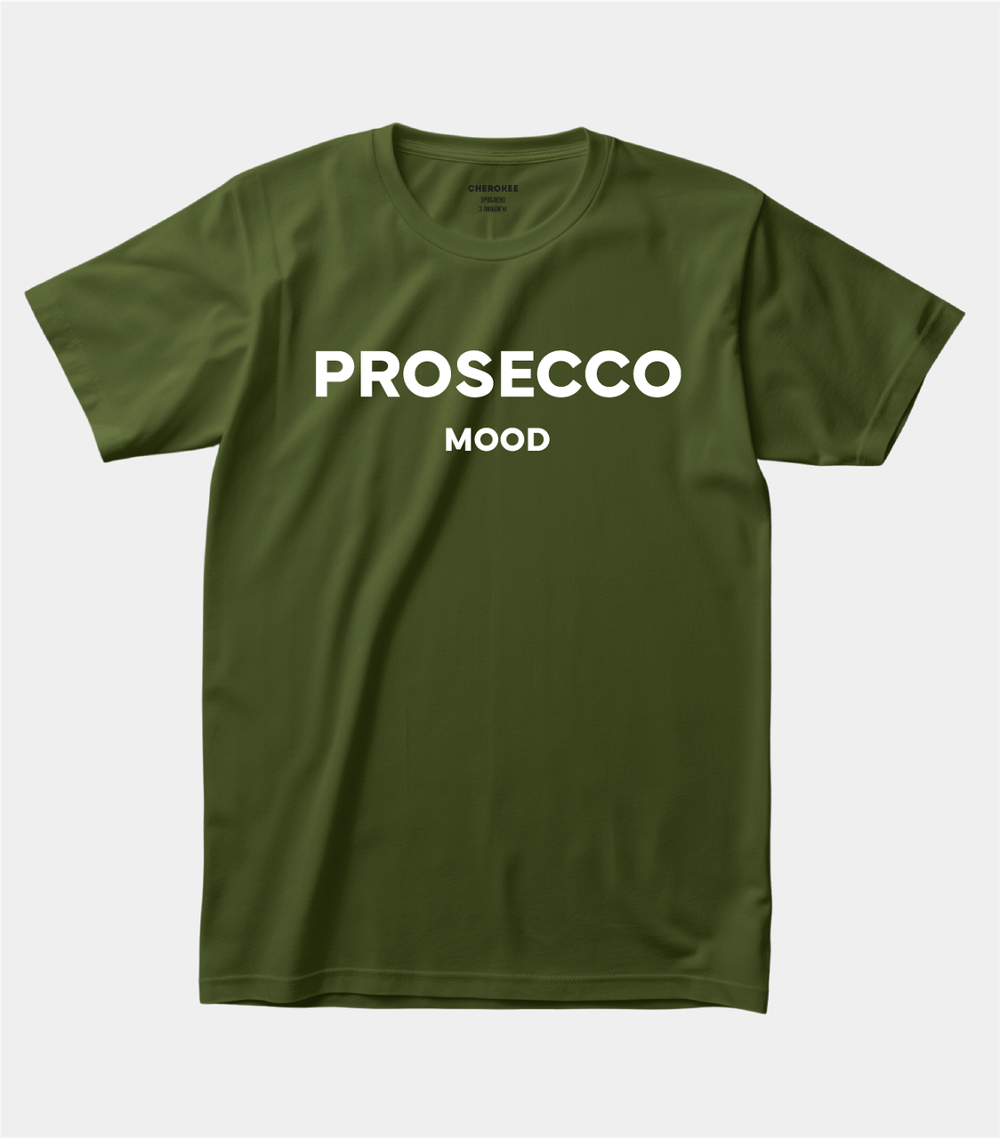 Футболка жіноча хакі ХХЛ "PROSECCO MOOD", фото 1