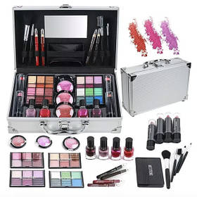 Набір косметики для макіяжу для дівчат жінок у валізці (60695)