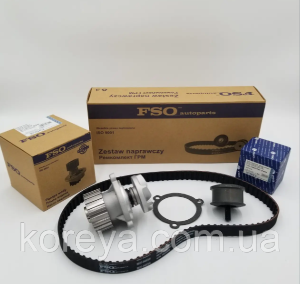 Комплект ГРМ Сенс 1.3 Ланос 1.4 Таврія 1.2 Славута 1.2 FSO Польща А 245-1006121, фото 1