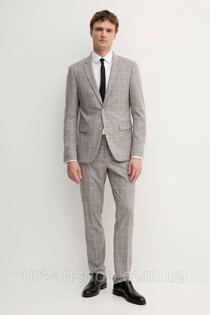 Urbanshop com ua Костюм Lindbergh колір сірий візерунок 30-606066 РОЗМІРИ ЗАПИТУЙТЕ