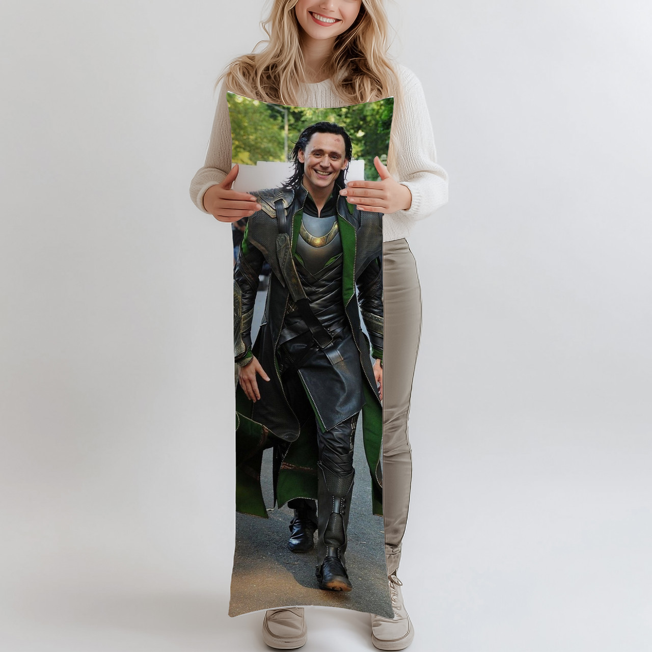 Дакімакура, Loki, Том Гіддлстон, (подушка обіймашка) 120*40 см