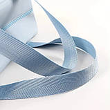 Косметичка зі штучної шкіри на 2 відділення у ванну кімнату для сухих і вологих речей, блакитна, фото 9