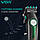 Машинка для стрижки VGR V‑010 Green, 6 насадок, 2600 mAh, 7500 об/хв, LED дисплей, фото 3