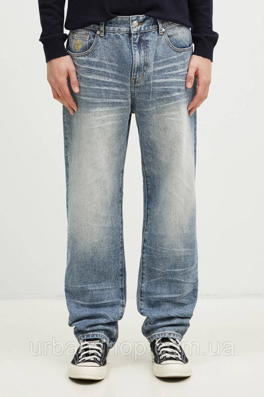 Urbanshop com ua Джинси Billionaire Boys Club Duck Embroidered Denim Pant чоловічі B24426 РОЗМІРИ ЗАПИТУЙТЕ