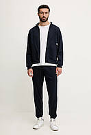 Urbanshop com ua Бавовняний спортивний костюм EA7 Emporio Armani колір синій AF12681.7M000206 РОЗМІРИ