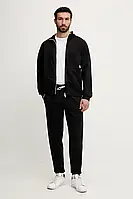 Urbanshop com ua Бавовняний спортивний костюм EA7 Emporio Armani колір чорний AF12681.7M000206 РОЗМІРИ