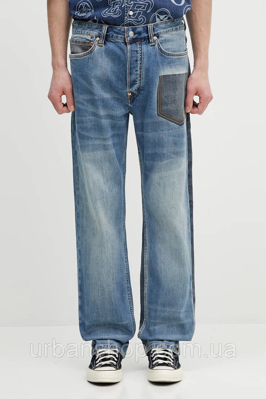 Urbanshop com ua Джинси Evisu 2-tone Denim w Inserted Daicock 2ESHTM5JE1015 РОЗМІРИ ЗАПИТУЙТЕ