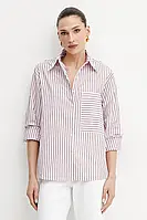 Urbanshop com ua Сорочка MAX&Co. жіноча колір рожевий relaxed класичний комір 2516111024200 РОЗМІРИ ЗАПИТУЙТЕ