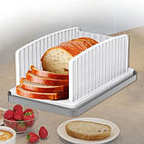 Хліборізка з піддоном для крихт Біла, фото 2