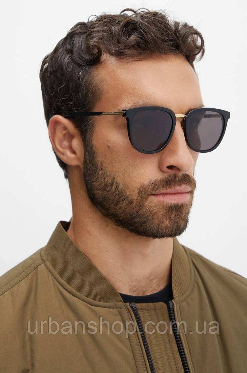 Urbanshop com ua Сонцезахисні окуляри Bottega Veneta чоловічі колір чорний BV1298SA РОЗМІРИ ЗАПИТУЙТЕ