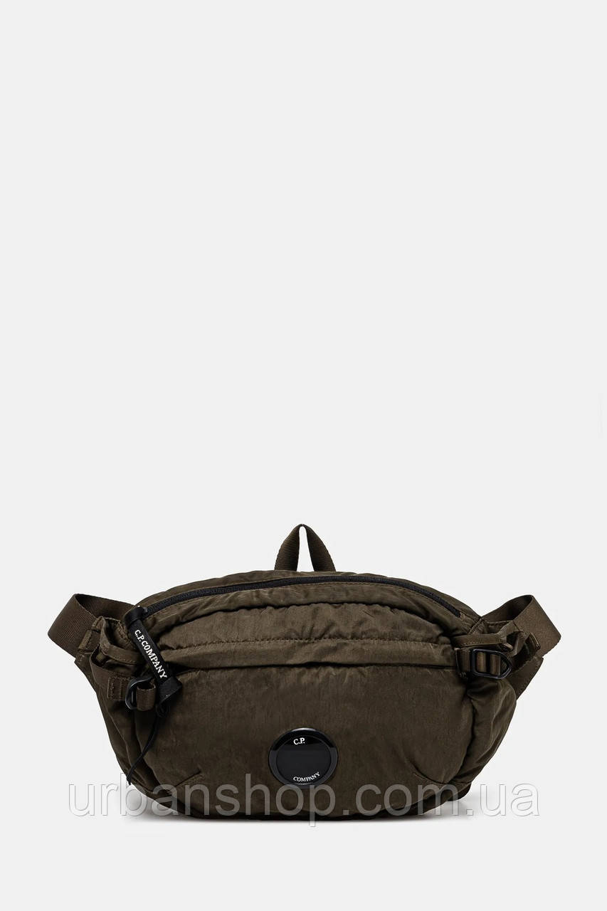 Urbanshop com ua Сумка на пояс C.P. Company чоловіча колір зелений 18CMAC112A005269G РОЗМІРИ ЗАПИТУЙТЕ