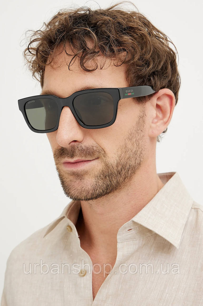 Urbanshop com ua Сонцезахисні окуляри Gucci чоловічі колір чорний GG1857S РОЗМІРИ ЗАПИТУЙТЕ