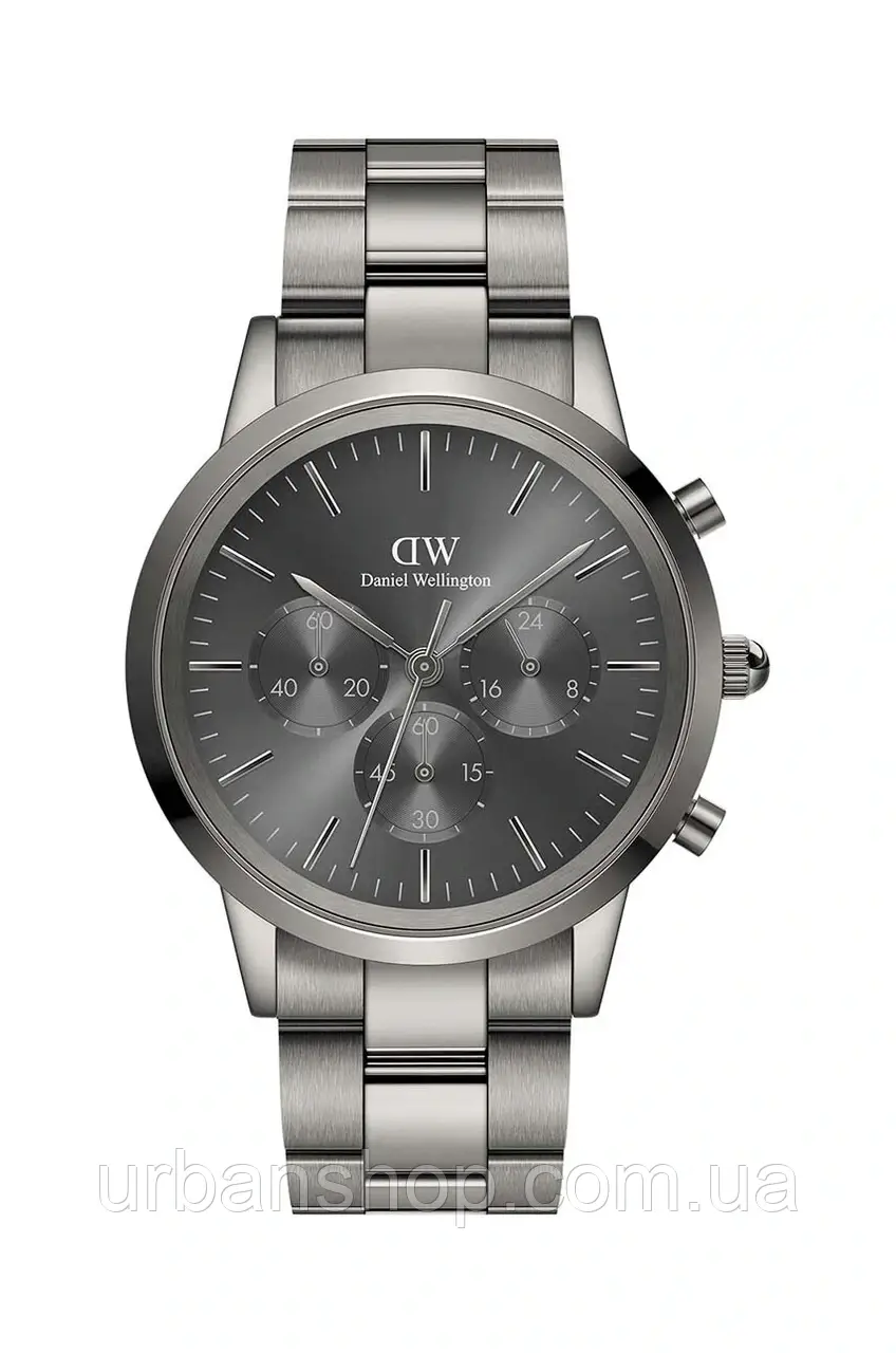 Urbanshop com ua Годинник Daniel Wellington чоловічий колір чорний РОЗМІРИ ЗАПИТУЙТЕ