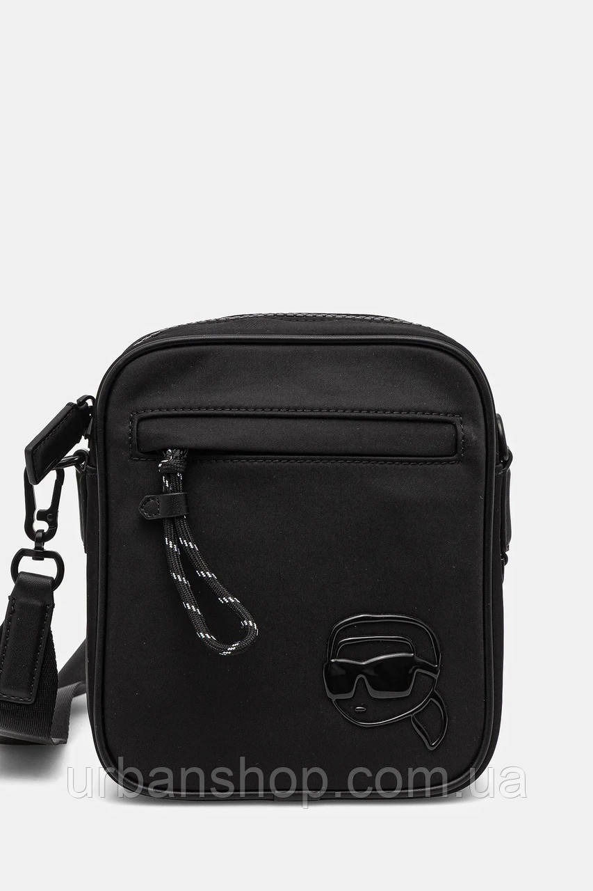Urbanshop com ua Сумка Karl Lagerfeld K/IKON колір чорний A2M30217 РОЗМІРИ ЗАПИТУЙТЕ