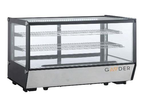 Настільна кондитерська вітрина Gooder XCW-200 CUBE (0...+12 °C) неіржавка сталь
