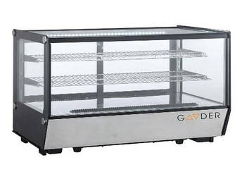 Настільна кондитерська вітрина Gooder XCW-200 CUBE (0...+12 °C) неіржавка сталь, фото 1
