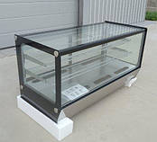 Настільна кондитерська вітрина Gooder XCW-200 CUBE (0...+12 °C) неіржавка сталь, фото 3