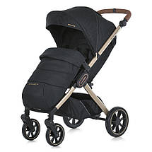 Коляска прогулянкова дитяча EL CAMINO DYNAMIC PRO ME 1053G-2 Special Black Чорна, фото 3