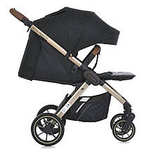 Коляска прогулянкова дитяча EL CAMINO DYNAMIC PRO ME 1053G-2 Special Black Чорна, фото 5