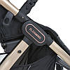 Коляска прогулянкова дитяча EL CAMINO DYNAMIC PRO ME 1053G-2 Special Black Чорна, фото 9