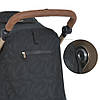 Коляска прогулянкова дитяча EL CAMINO DYNAMIC PRO ME 1053G-2 Special Black Чорна, фото 10