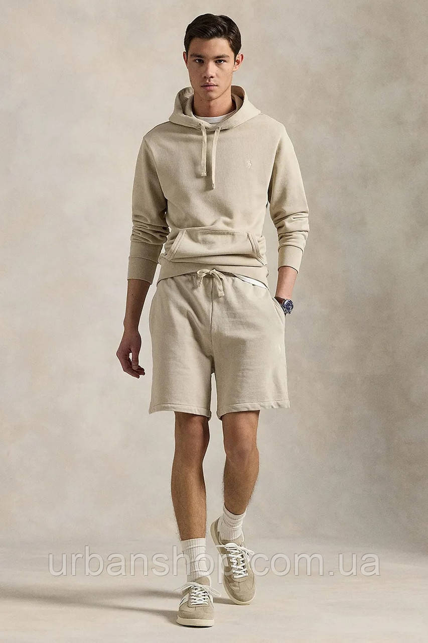 Urbanshop com ua Бавовняні шорти Polo Ralph Lauren колір бежевий 710934602 РОЗМІРИ ЗАПИТУЙТЕ