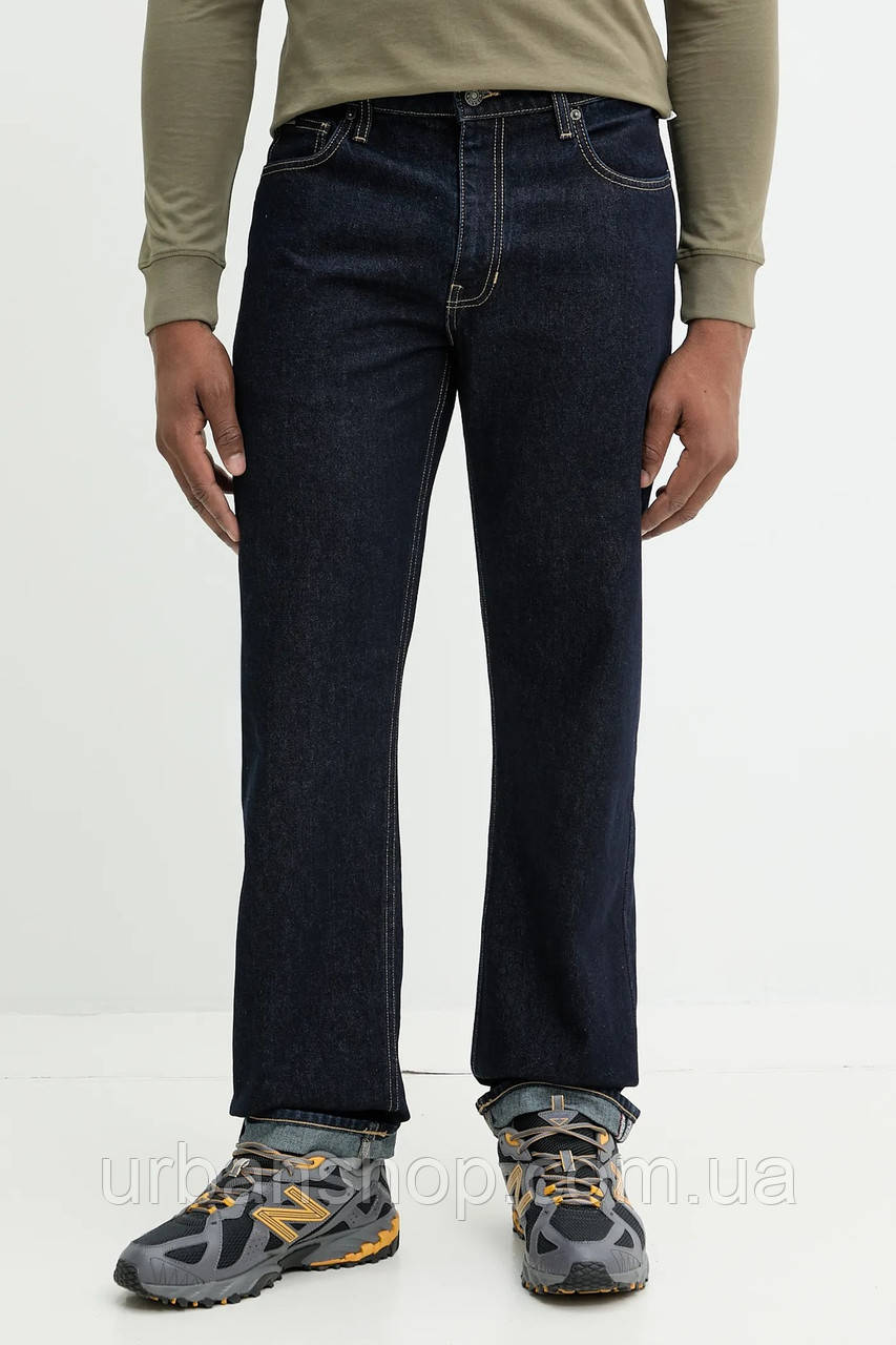 Urbanshop com ua Бавовняні штани Guess Jeans чоловічі колір синій фасон chinos M4BA80 D5HS1 РОЗМІРИ ЗАПИТУЙТЕ
