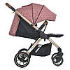 Візок прогулянковий дитячий EL CAMINO DYNAMIC PRO ME 1053G-2 Special Pink Рожевий, фото 6