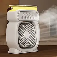 Міні кондиціонер настільний вентилятор маленький портативний зі зволожувачем повітря для дому офісу кімнати настільні кондиціонери