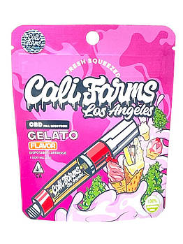 🌿 CBD картридж Cali Farms Gelato | 1 мл | Full Spectrum | США