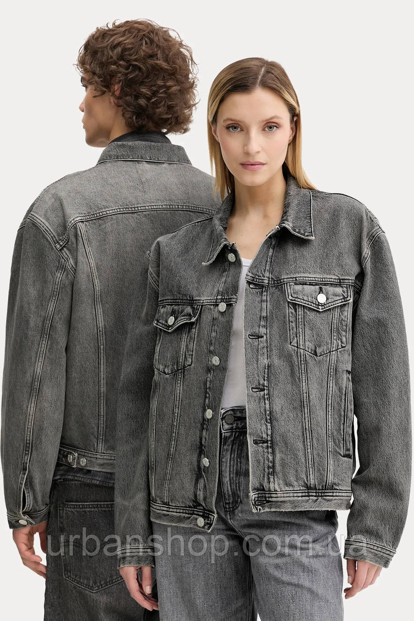 Urbanshop com ua Джинсова куртка Won Hundred колір сірий демісезонна 3860-15098 РОЗМІРИ ЗАПИТУЙТЕ