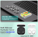 Силіконові дужки завушні накладки амбушурі Samsung Galaxy Buds FE SM-R400 Колір Білий, фото 4