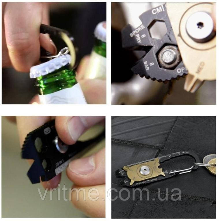 Карманный Мультитул 20 в 1 Pocket Multi Tools - фото 9 - id-p474429343