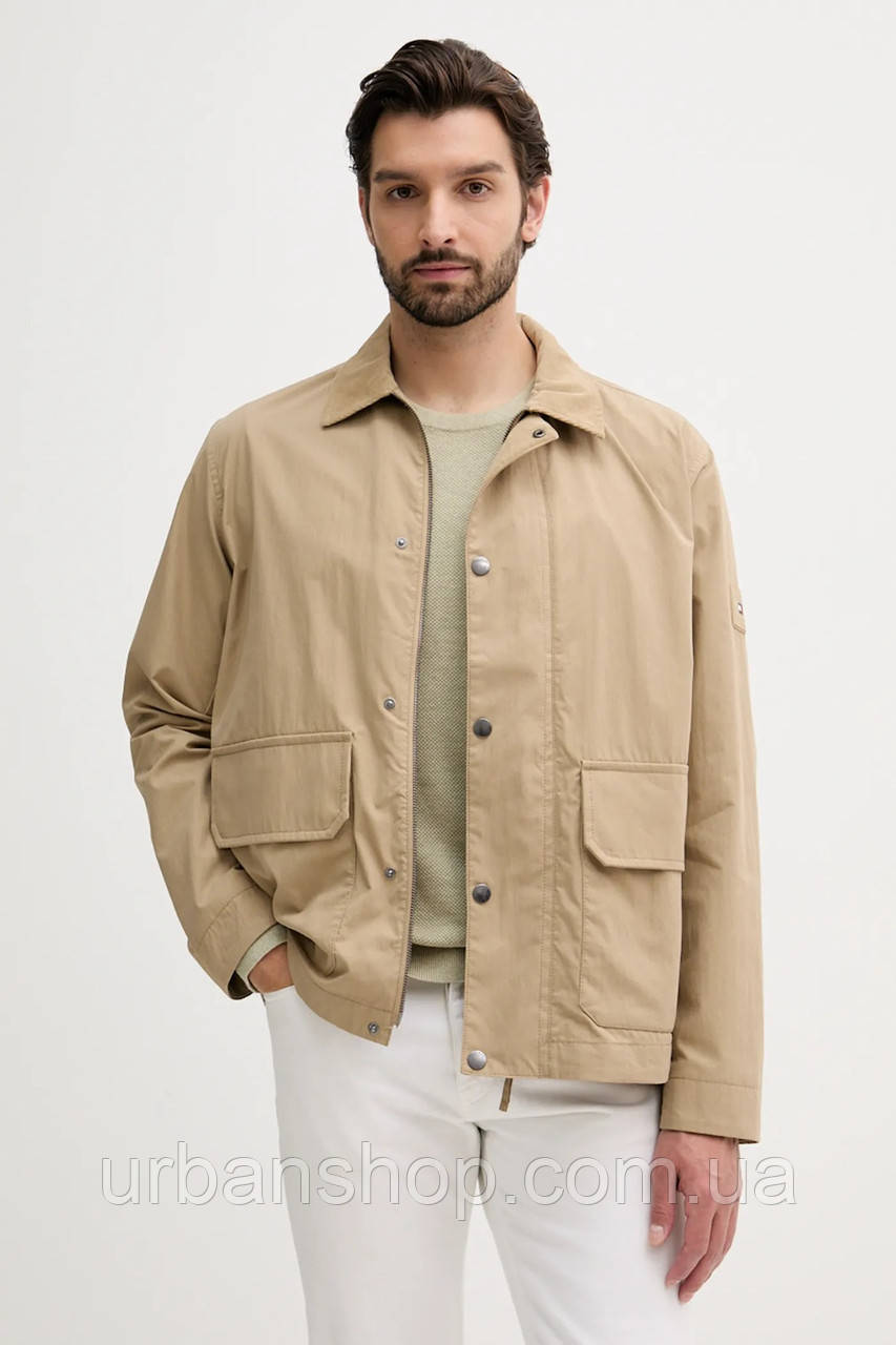 Urbanshop com ua Куртка Tommy Hilfiger колір зелений перехідна MW0MW39638 РОЗМІРИ ЗАПИТУЙТЕ