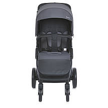 Коляска прогулянкова дитяча EL CAMINO DYNAMIC PRO ME 1053-3 Charcoal Сіра, фото 3